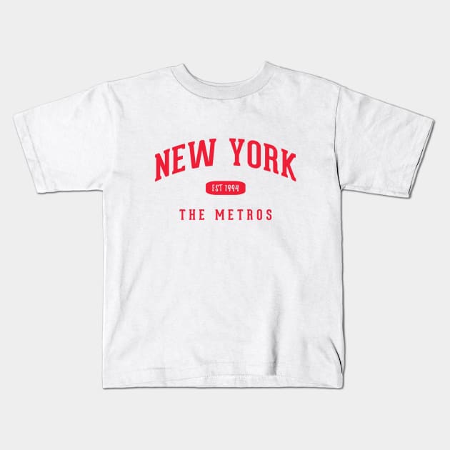 New York Red Bulls Kids T-Shirt by CulturedVisuals